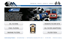 Tablet Screenshot of cmfilters.com